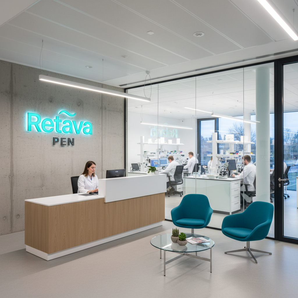 Retava laboratory reception